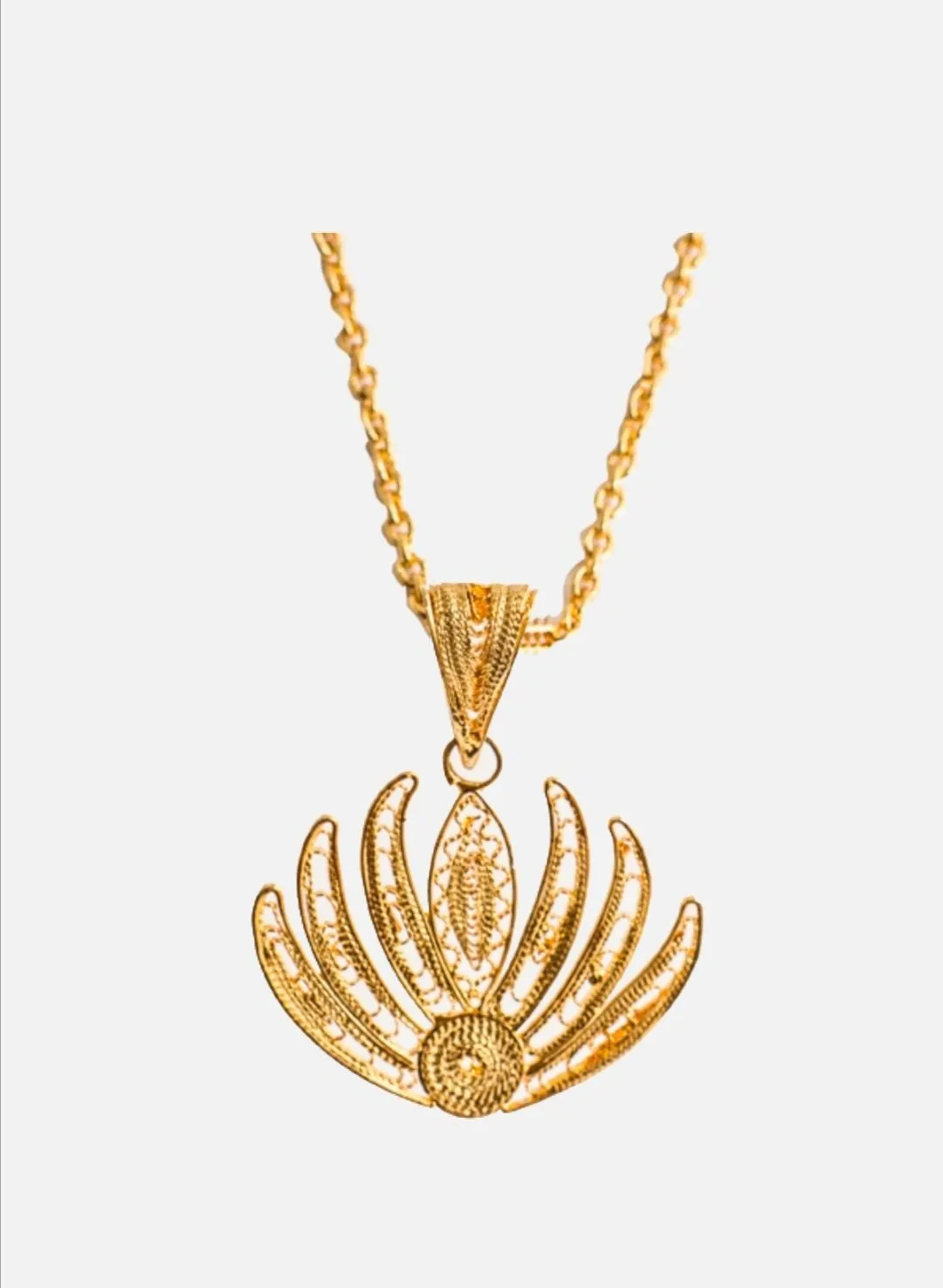 cadena-dije-flor-loto.jpg CADENA DIJE FLOR LOTO - Imagen 1