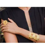 BRAZALETE HOJAS GIRASOL